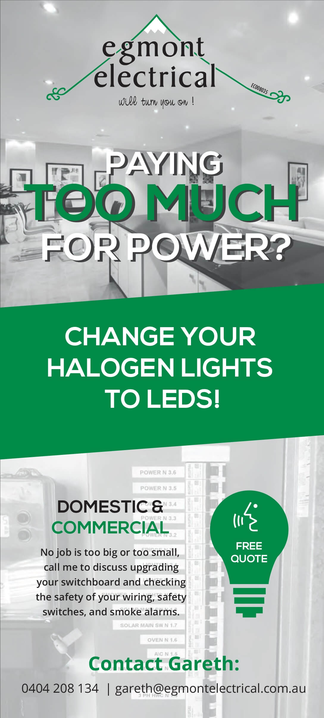 change your lights to leds poster